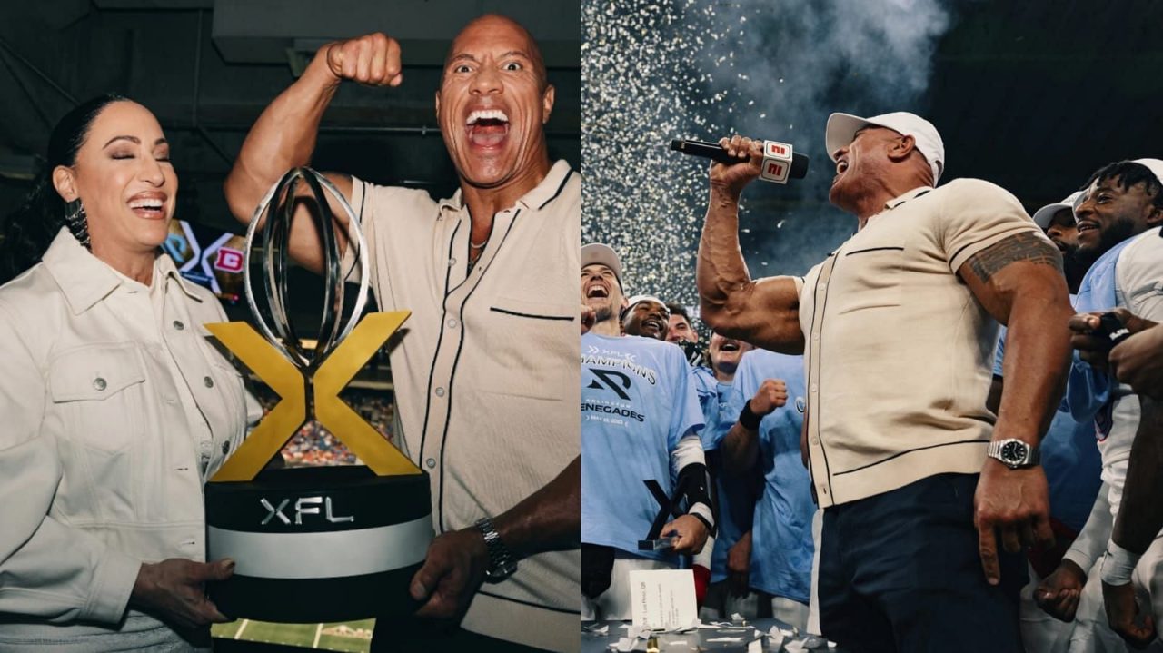 Dwayne Johnson celebrates XFL’s championship with Danny Garcia after spring league’s successful revival - Daily USA News